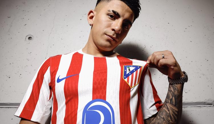 Imagen de Atlético de Madrid le dio la bienvenida a Thiago Almada