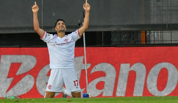 Imagen de Cuándo había sido el último gol de Nicolás Blandi