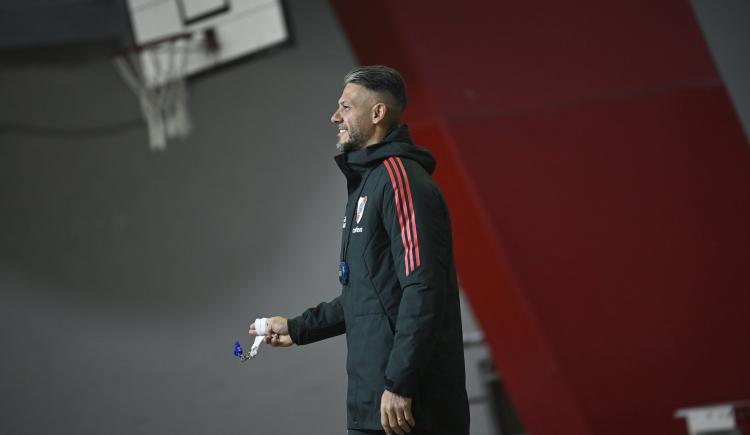 Imagen de Un regreso en River para visitar a San Lorenzo
