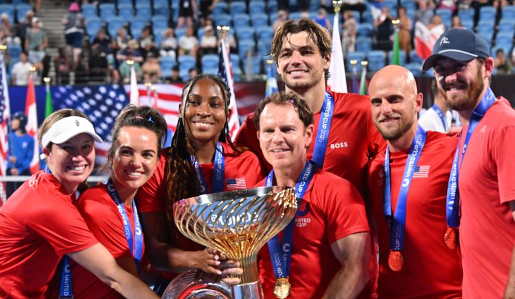 Imagen de Estados Unidos, campeón de la United Cup