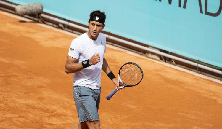 Imagen de Tomás Etcheverry logró la mejor victoria de su carrera y es finalista en Francia