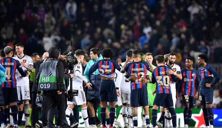Imagen de Barcelona y Manchester United, a mano en un partidazo
