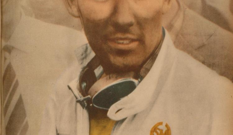 Imagen de 20 de Enero de 1956, Stirling Moss en el circuito de Bs As