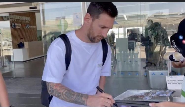 Imagen de Lionel Messi: Domingo libre y viaje a Barcelona