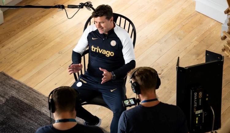 Imagen de Mauricio Pochettino y sus primeras horas en Chelsea