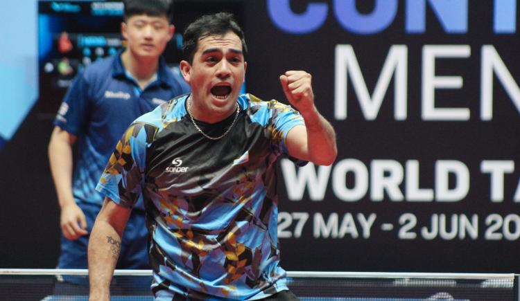Imagen de Tenis de mesa: Gastón Alto, único argentino que pasó de etapa en Mendoza