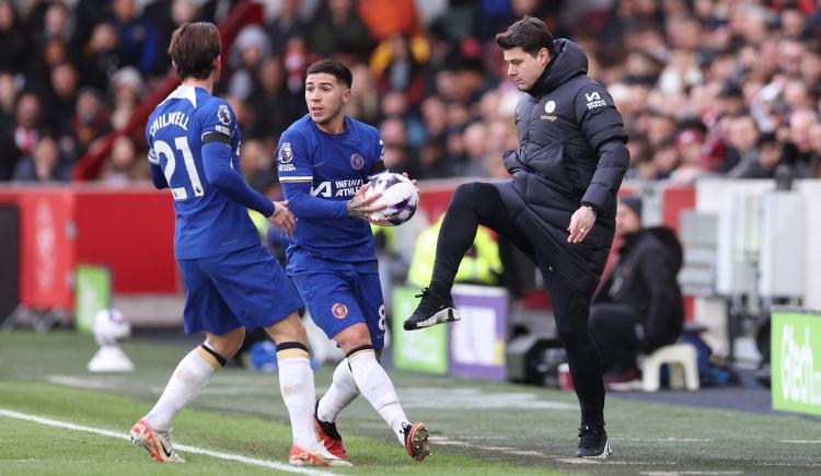 Imagen de Con Enzo Fernández de titular, Chelsea empató con Brentford y sigue sin convencer