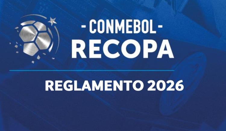 Imagen de Qué pasa si hay empate en el global de la final de la Recopa Sudamericana