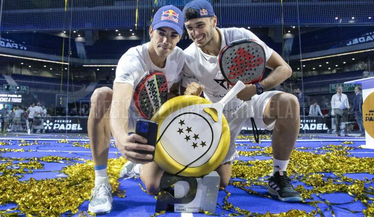 Imagen de Premier Padel: Lebrón y Galán se consagraron en Madrid