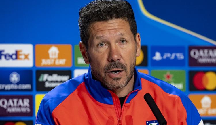 Imagen de Simeone palpitó el duelo ante Barcelona, advirtió que "es una semifinal" y que perder "no sería un fracaso"