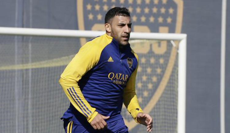 Imagen de RAMÓN "WANCHOPE" ÁBILA DEJÓ LA PRÁCTICA DE BOCA JUNIORS