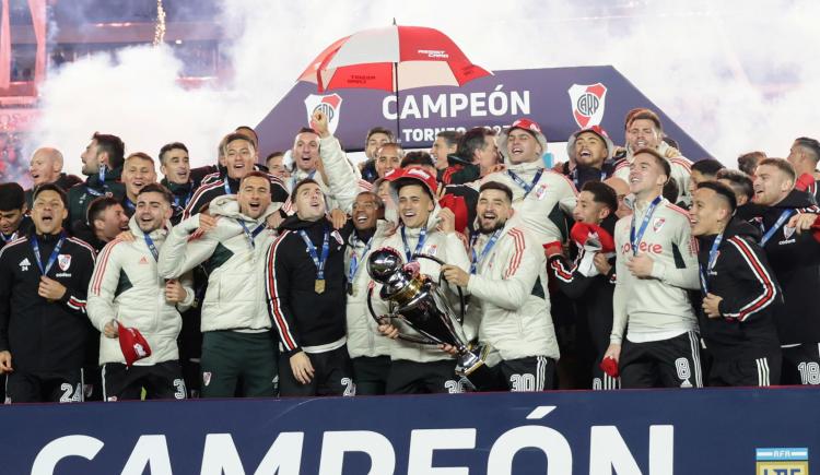 Imagen de River venció a Racing y tuvo su fiesta completa