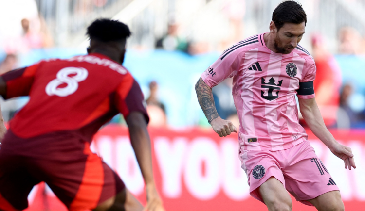 Imagen de Messi tuvo la pólvora mojada en Canadá e Inter Miami no pasó del empate