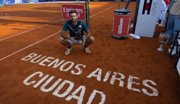 Imagen de El nuevo ranking ATP de Facundo Díaz Acosta