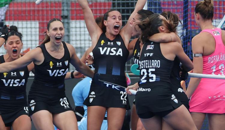 Imagen de Las Leonas le ganaron a Alemania y rugieron por primera vez en el Mundial de Hockey
