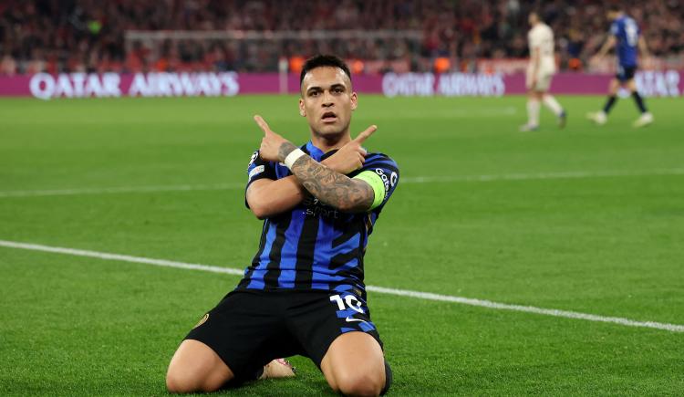 Imagen de Lautaro Martínez e Inter conquistaron Múnich y juraron regresar