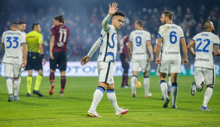 Imagen de LAUTARO MARTÍNEZ MARCÓ EN LA GOLEADA DE INTER