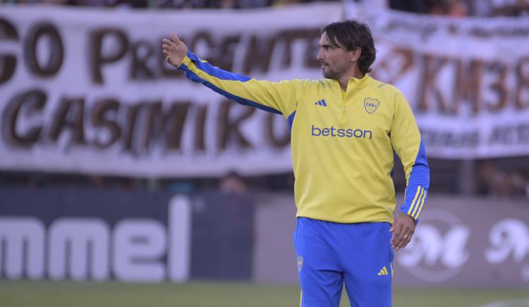 Imagen de "Nuestro segundo tiempo se parece a lo que pretendemos", destacó Martínez en su debut en Boca