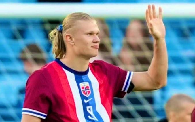 Imagen de El otro motivo de Haaland para ser feliz, además de su logro histórico