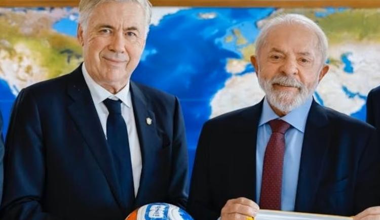 Imagen de Lula reveló los detalles de la charla sobre Neymar con Ancelotti