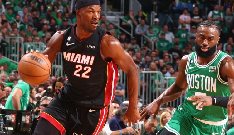 Imagen de Miami Heat evitó la remontada de Boston Celtics y es finalista de la NBA