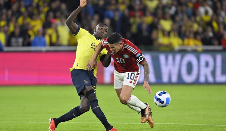 Imagen de Dos goles anulados y un penal fallado, en el 0-0 entre Ecuador y Colombia