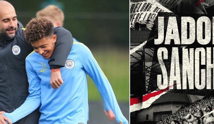 Imagen de JADON SANCHO: DE PLANTAR A PEP EN EL CITY A JUGAR EN EL UNITED POR 85 MILLONES DE EUROS