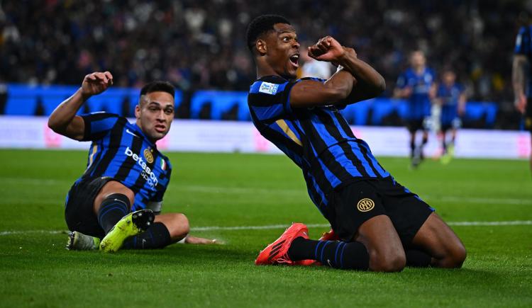 Imagen de Inter, el primer finalista de la Supercopa de Italia