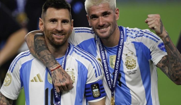 Imagen de Rodrigo De Paul, contundente: por qué Messi es más grande que Cristiano Ronaldo