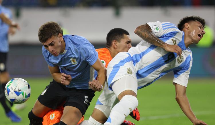 Imagen de Preocupante lesión de Agustín Ruberto en el Sudamericano Sub 20