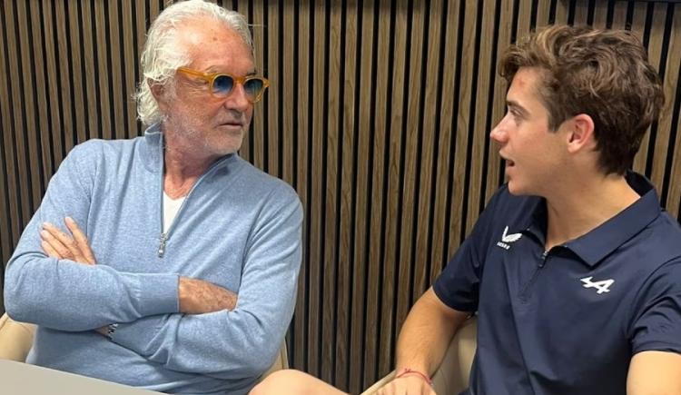 Imagen de La explosiva reacción de Flavio Briatore tras el error de Colapinto en la clasificación