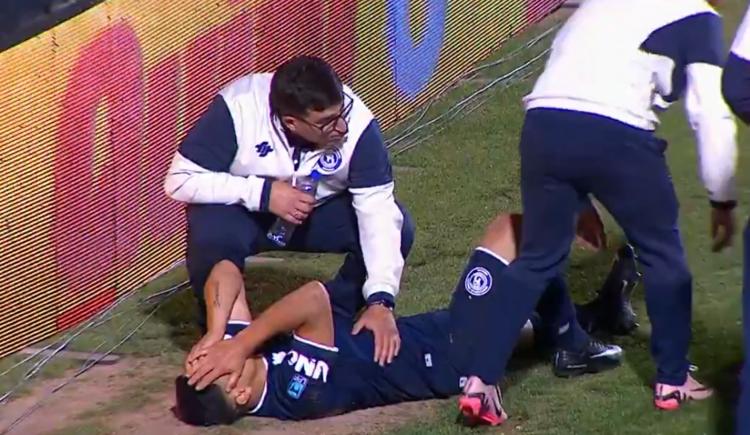Imagen de Sufre Independiente Rivadavia y también River: grave lesión de Maxi Salas