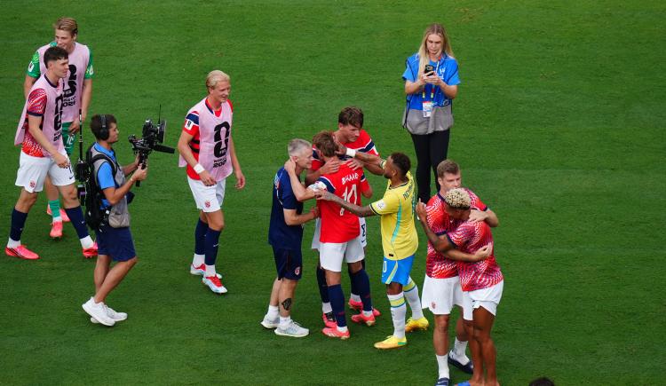 Imagen de Noruega, la única selección que nunca perdió ante Brasil