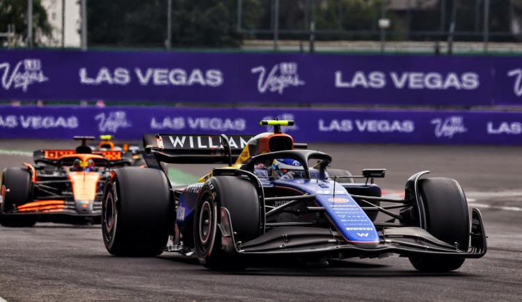 Imagen de Colapinto finalizó 12° en el Gran Premio de México