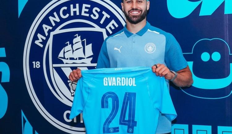 Imagen de Manchester City anunció la contratación de Josko Gvardiol
