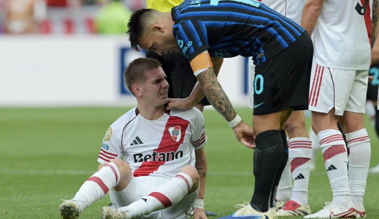 Imagen de Llanto de despedida: la reacción de Franco Mastantuono tras jugar su último partido en River