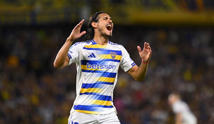 Imagen de Volvió el Matador: la reaparición de Edinson Cavani con la camiseta de Boca