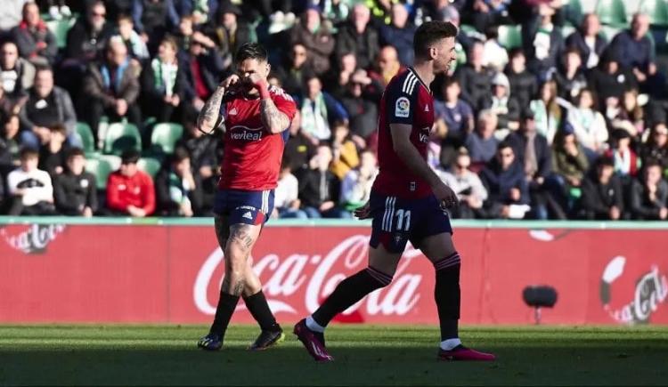 Imagen de Chimy Avila convirtió en el empate entre Osasuna y Elche