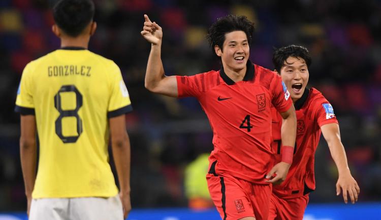 Imagen de Mundial Sub 20: Corea del Sur superó a Ecuador y se metió en cuartos