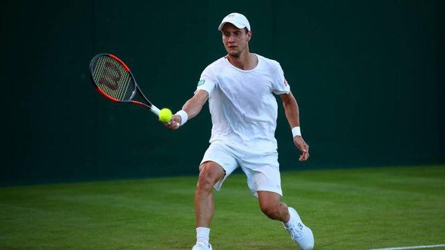 Imagen de Renzo Olivo avanzó a la última ronda de la qualy de Wimbledon