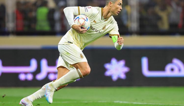 Imagen de Cristiano Ronaldo marcó su primer gol en Arabia Saudita
