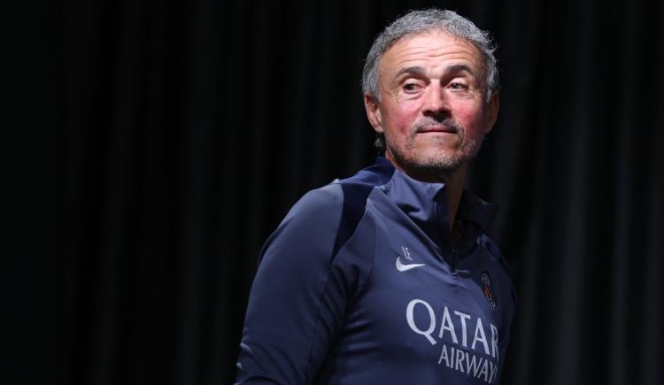 Imagen de Luis Enrique, tras el histórico triunfo de PSG: "Fue el mejor partido en el que he estado como DT"