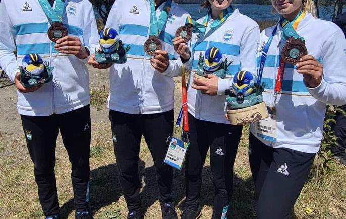 Imagen de Juegos Panamericanos: cosecha argentina de bronces en remo