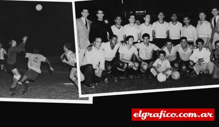 Imagen de 1959. Uruguay golea a la Argentina por 5 a 0