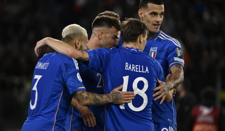 Imagen de Italia goleó y se jugará la clasificación a la Euro 2024 ante Ucrania