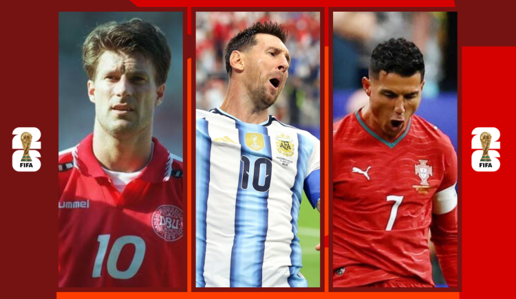 Imagen de Laudrup, Messi y Cristiano Ronaldo: Los dueños del tiempo en la Copa del Mundo