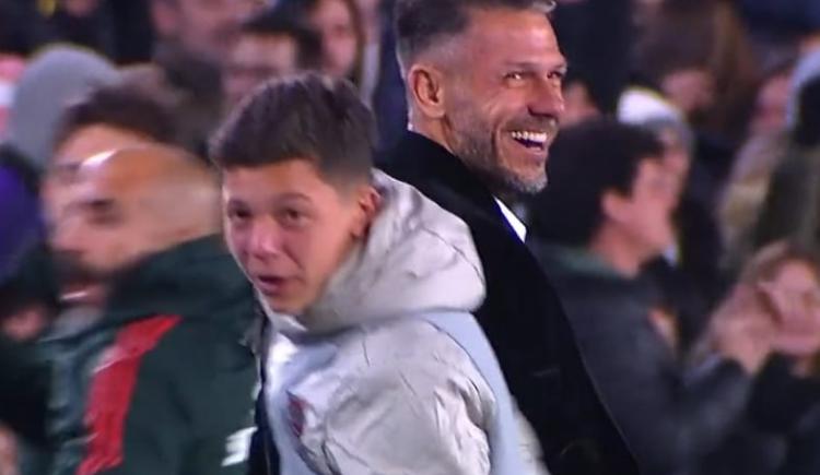 Imagen de Demichelis y un gran Día del Padre