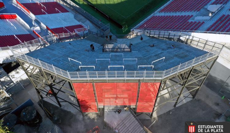 Imagen de Estudiantes inaugura esta noche una nueva tribuna