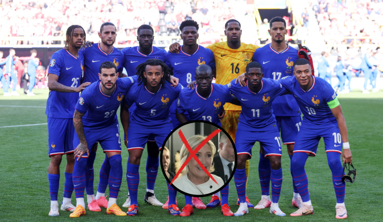Imagen de Jugadores de la Selección Francesa celebraron la derrota de Marine Le Pen