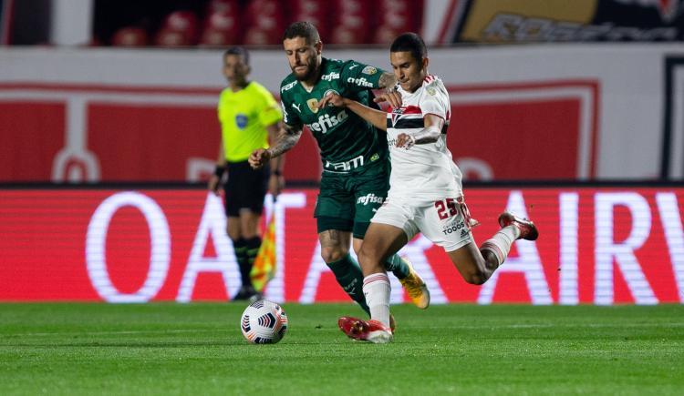 Imagen de SÃO PAULO Y PALMEIRAS QUEDARON A MANO